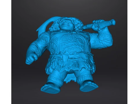 MAUI SCULPTURE FIGURE MODEL STATUE ORNAMENT 3D Print Model