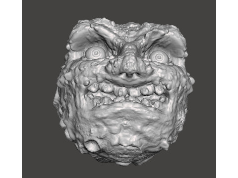 MM THE EVIL MOON MINIATURE MODEL FOR FANTASY GAMES RPG AND DND 3D printmodel