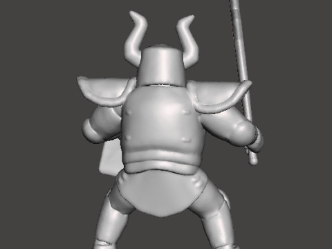 ST PHANTOM KNIGHT MINIATURE MODEL FOR FANTASY GAMES RPG AND DND Model Cetak 3D