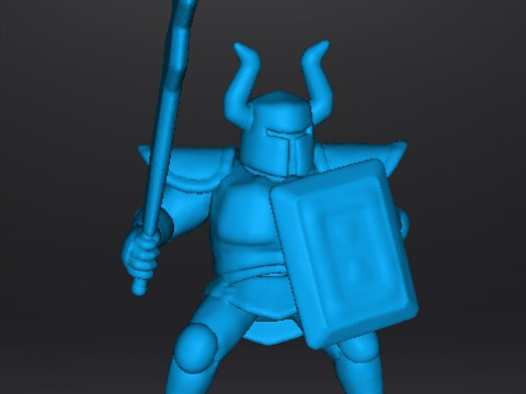 ST PHANTOM KNIGHT MINIATURE MODEL FOR FANTASY GAMES RPG AND DND Model Cetak 3D