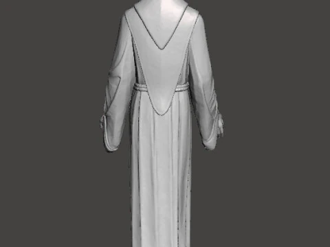 SAINT FRANCIS OF ASSISI RELIGIOUS STATUE SCULPTURE ART 3D Print Model