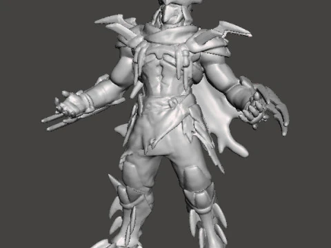 MODELLO IN MINIATURA SUPER SHREDDER PER GIOCHI FANTASY RPG DND Modello di stampa 3D