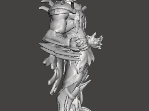 MODELLO IN MINIATURA SUPER SHREDDER PER GIOCHI FANTASY RPG DND Modello di stampa 3D