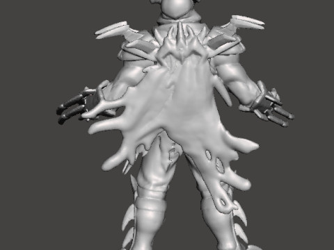 SUPER SHREDDER MINIATURE MODEL FOR FANTASY GAMES RPG DND 3D 打印模型