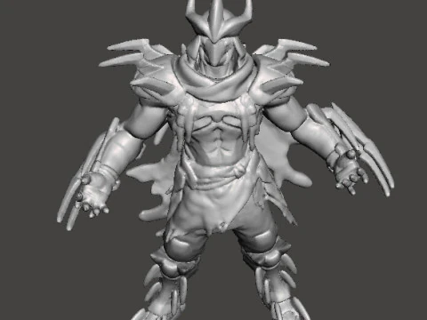 MODELLO IN MINIATURA SUPER SHREDDER PER GIOCHI FANTASY RPG DND Modello di stampa 3D