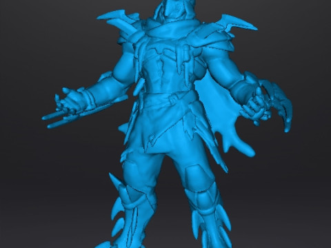 SUPER SHREDDER MINIATURE MODEL FOR FANTASY GAMES RPG DND 3D 打印模型