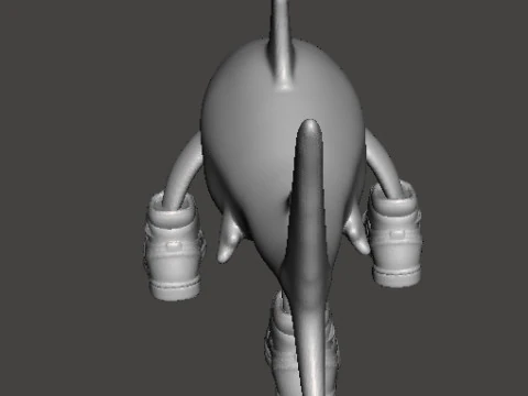 BRAINROT TRALALERO TRALALA SCULPTURE FIGURE MODEL STATUE TOY 3D Print Model