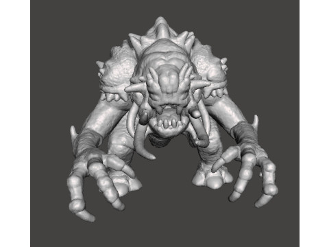 6MM SCALE FELUCIAN BULL RANCOR MINIATURE MODEL FOR SCIFI OR FANTASY GAMES EPIC 3D Принт Модель
