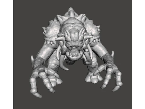 6MM SCALE FELUCIAN BULL RANCOR MINIATURE MODEL FOR SCIFI OR FANTASY GAMES EPIC 3D Print Model