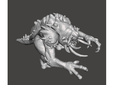 6MM SCALE FELUCIAN BULL RANCOR MINIATURE MODEL FOR SCIFI OR FANTASY GAMES EPIC 3D Принт Модель