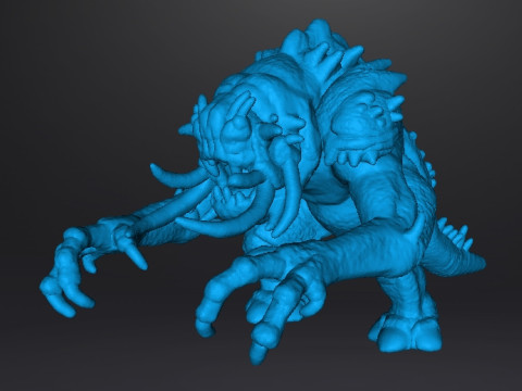 6MM SCALE FELUCIAN BULL RANCOR MINIATURE MODEL FOR SCIFI OR FANTASY GAMES EPIC 3D Принт Модель
