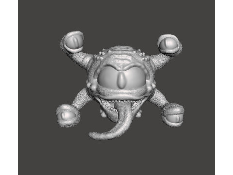 SPECTATOR BEHOLDER MINIATURE MODEL FANTASY OR SCIFI GAMES RPG DND 3D 打印模型