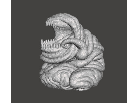 BELLYACHE CREATURE MODEL FIGURE FOR HORROR AND FANTASY GAMES RPG DND Modèles 3D en vedette