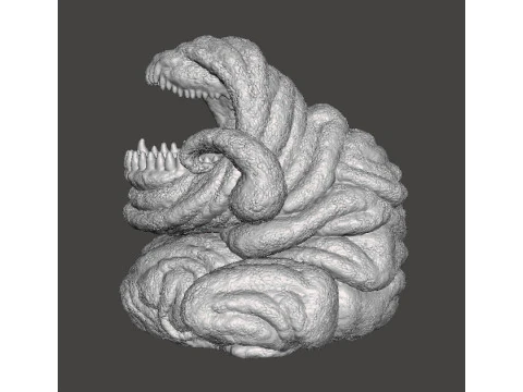 BELLYACHE CREATURE MODEL FIGURE FOR HORROR AND FANTASY GAMES RPG DND 3D Print Model