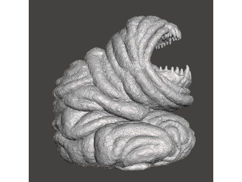BELLYACHE CREATURE MODEL FIGURE FOR HORROR AND FANTASY GAMES RPG DND Model Cetak 3D