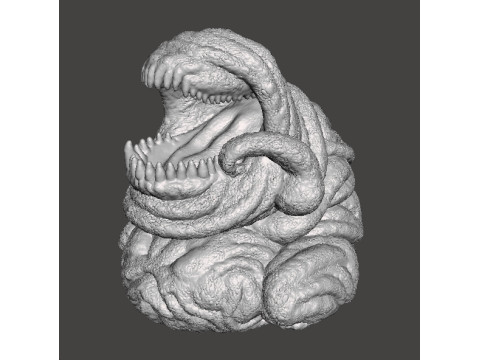 BELLYACHE CREATURE MODEL FIGURE FOR HORROR AND FANTASY GAMES RPG DND Model Cetak 3D