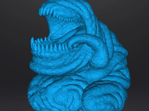 BELLYACHE CREATURE MODEL FIGURE FOR HORROR AND FANTASY GAMES RPG DND 3D Print Model