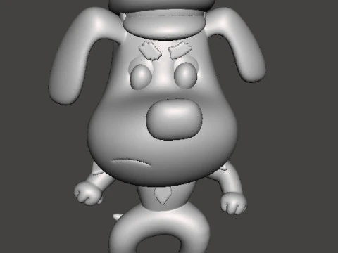 &Ccedil;OCUKLAR İ&Ccedil;İN ŞERİF LABRADOR FİG&Uuml;R MODEL OYUNCAK HEYKELİ S&Uuml;SLEME 3D Baskı Modeli