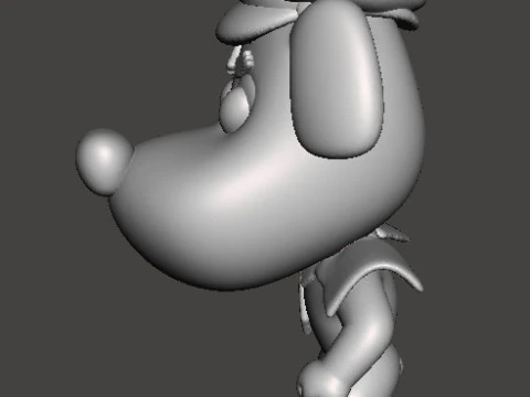 &Ccedil;OCUKLAR İ&Ccedil;İN ŞERİF LABRADOR FİG&Uuml;R MODEL OYUNCAK HEYKELİ S&Uuml;SLEME 3D Baskı Modeli