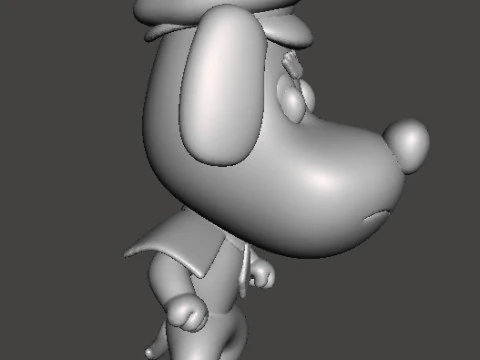 &Ccedil;OCUKLAR İ&Ccedil;İN ŞERİF LABRADOR FİG&Uuml;R MODEL OYUNCAK HEYKELİ S&Uuml;SLEME 3D Baskı Modeli