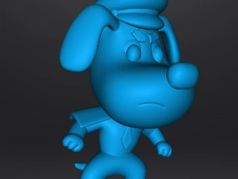 &Ccedil;OCUKLAR İ&Ccedil;İN ŞERİF LABRADOR FİG&Uuml;R MODEL OYUNCAK HEYKELİ S&Uuml;SLEME 3D Baskı Modeli