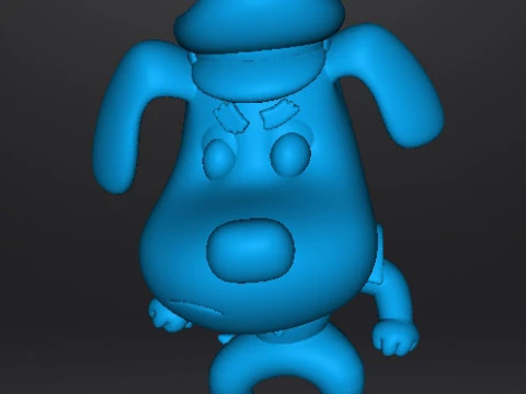 &Ccedil;OCUKLAR İ&Ccedil;İN ŞERİF LABRADOR FİG&Uuml;R MODEL OYUNCAK HEYKELİ S&Uuml;SLEME 3D Baskı Modeli