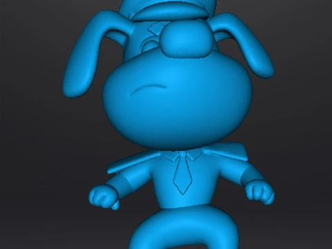 &Ccedil;OCUKLAR İ&Ccedil;İN ŞERİF LABRADOR FİG&Uuml;R MODEL OYUNCAK HEYKELİ S&Uuml;SLEME 3D Baskı Modeli