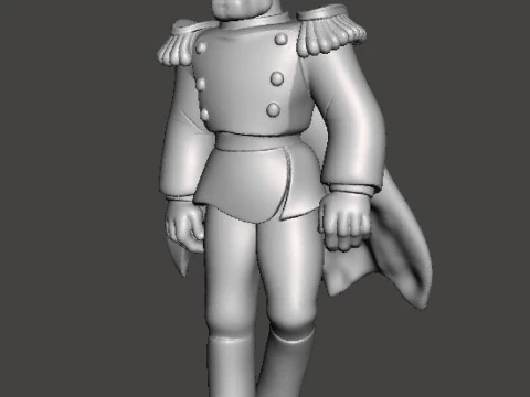 HEAVY METAL CAPITAINE LINCOLN F STERNN MOD&Egrave;LE MINIATURE JEUX FANTAISIES RPG DND Modèles 3D en vedette