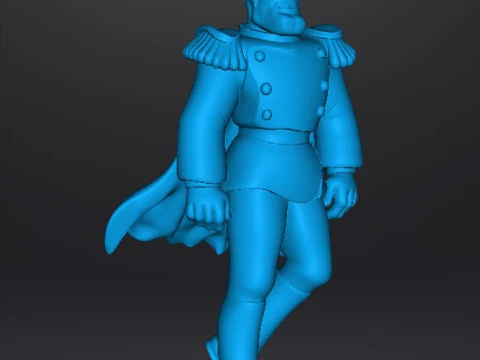 HEAVY METAL CAPITAINE LINCOLN F STERNN MOD&Egrave;LE MINIATURE JEUX FANTAISIES RPG DND Modèles 3D en vedette