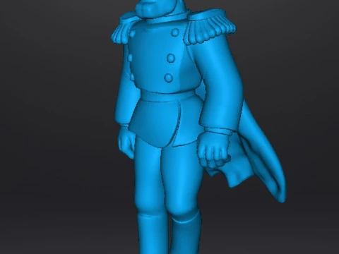 HEAVY METAL CAPITAINE LINCOLN F STERNN MOD&Egrave;LE MINIATURE JEUX FANTAISIES RPG DND Modèles 3D en vedette