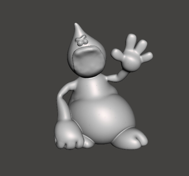 TRAP DOOR ROGG FANTASY FIGURE MODEL TOY SCULPTURE 3D Print Model .c4d .max .obj .3ds .fbx .stl .blend