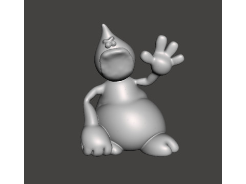 TRAP DOOR ROGG FANTASY FIGURE MODEL TOY SCULPTURE Modelo de Impressão 3D
