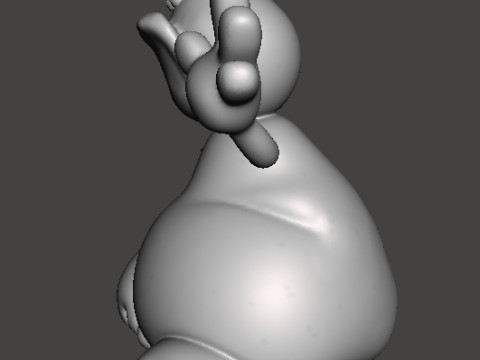 TRAP DOOR ROGG FANTASY FIGURE MODEL TOY SCULPTURE 3D Print Model