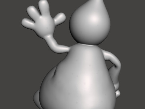 TRAP DOOR ROGG FANTASY FIGURE MODEL TOY SCULPTURE 3D Print Model