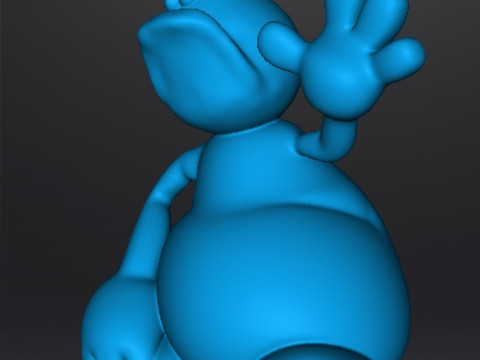 TRAP DOOR ROGG FANTASY FIGURE MODEL TOY SCULPTURE 3D Print Model