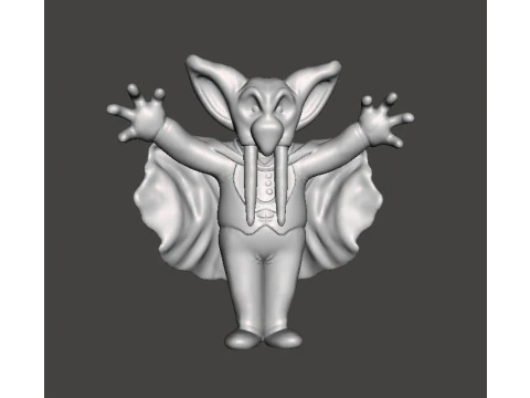 アーネスト・ザ・ヴァンパイア アーネスト・ル・ヴァンパイア フィギュアモデル 彫刻 彫像 オーナメント 3Dプリントモデル