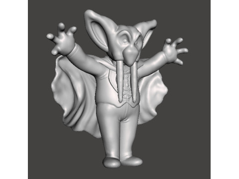 ERNEST THE VAMPIRE ERNEST LE VAMPIRE FIGURE MODEL SCULPTURE STATUE ORNAMENT Model do druku 3D