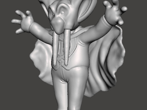 ERNEST THE VAMPIRE ERNEST LE VAMPIRE FIGURE MODEL SCULPTURE STATUE ORNAMENT Model do druku 3D