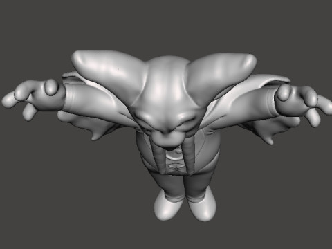 ERNEST THE VAMPIRE ERNEST LE VAMPIRE FIGURE MODEL SCULPTURE STATUE ORNAMENT Model do druku 3D