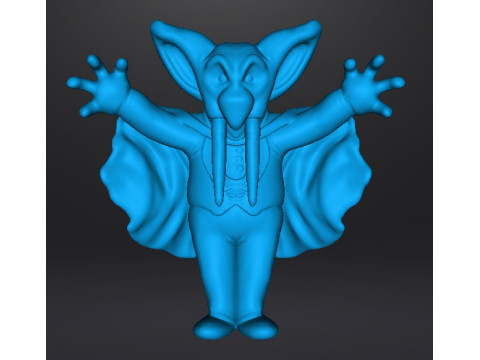 ERNEST THE VAMPIRE ERNEST LE VAMPIRE FIGURE MODEL SCULPTURE STATUE ORNAMENT Model do druku 3D