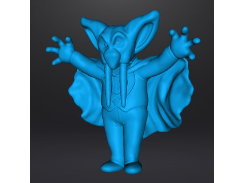 ERNEST THE VAMPIRE ERNEST LE VAMPIRE FIGURE MODEL SCULPTURE STATUE ORNAMENT Model do druku 3D