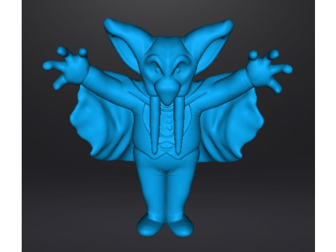 ERNEST THE VAMPIRE ERNEST LE VAMPIRE FIGURE MODEL SCULPTURE STATUE ORNAMENT Model do druku 3D