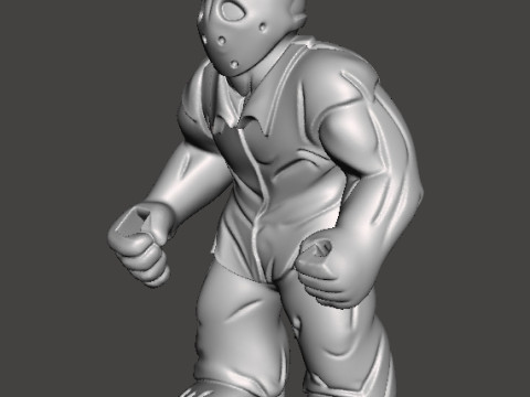 RICK TAYLOR PLASTIC FIGURE MODEL SCULPTURE STATUE TOY Model Cetak 3D
