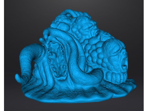 ALIEN STORM TENTACLE MONSTER CREATURE MODEL FIGURE FOR HORROR AND FANTASY GAMES RPG DND 3D printmodel