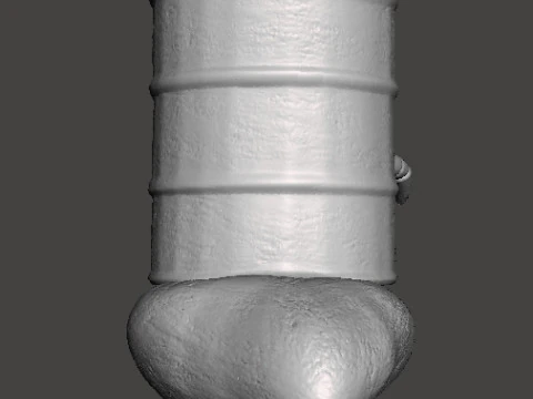ALIEN STORM SNAIL DRUM MONSTER CREATURE MODEL FIGURE FOR HORROR AND FANTASY GAMES RPG DND 3D Print Model