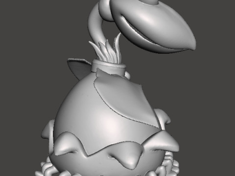 TRAP DOOR THORT BIRD FANTASY FIGURE MODEL TOY SCULPTURE 3D Print Model