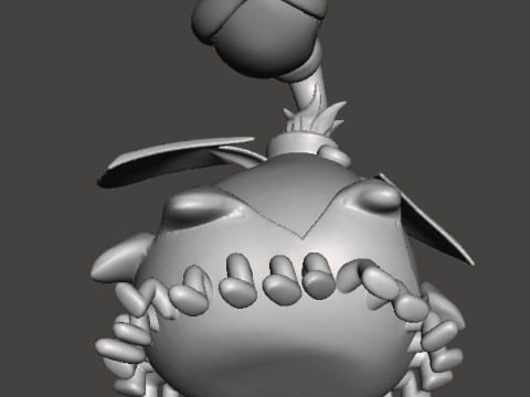 TRAP DOOR THORT BIRD FANTASY FIGURE MODEL TOY SCULPTURE 3D Print Model