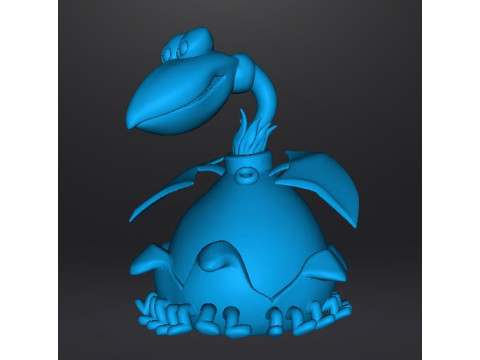 TRAP DOOR THORT BIRD FANTASY FIGURE MODEL TOY SCULPTURE 3D Print Model