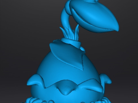 TRAP DOOR THORT BIRD FANTASY FIGURE MODEL TOY SCULPTURE 3D Print Model