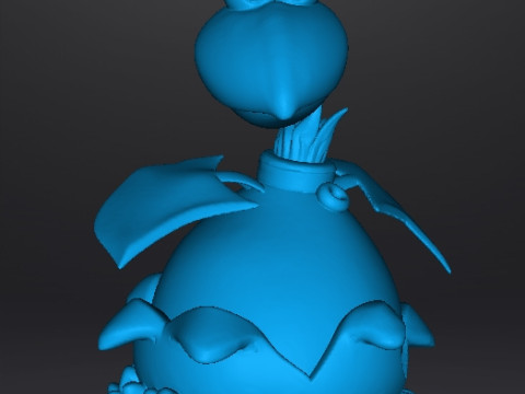 TRAP DOOR THORT BIRD FANTASY FIGURE MODEL TOY SCULPTURE 3D Print Model